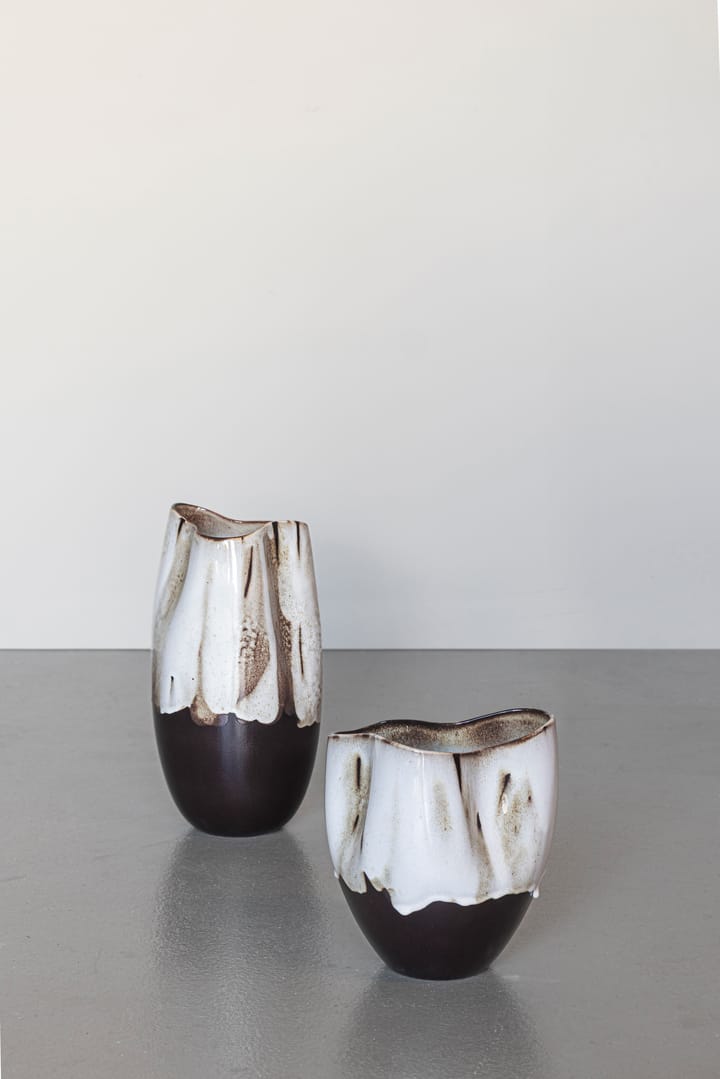 By Hand vase large 38.5 cm, Off-white Mette Ditmer
