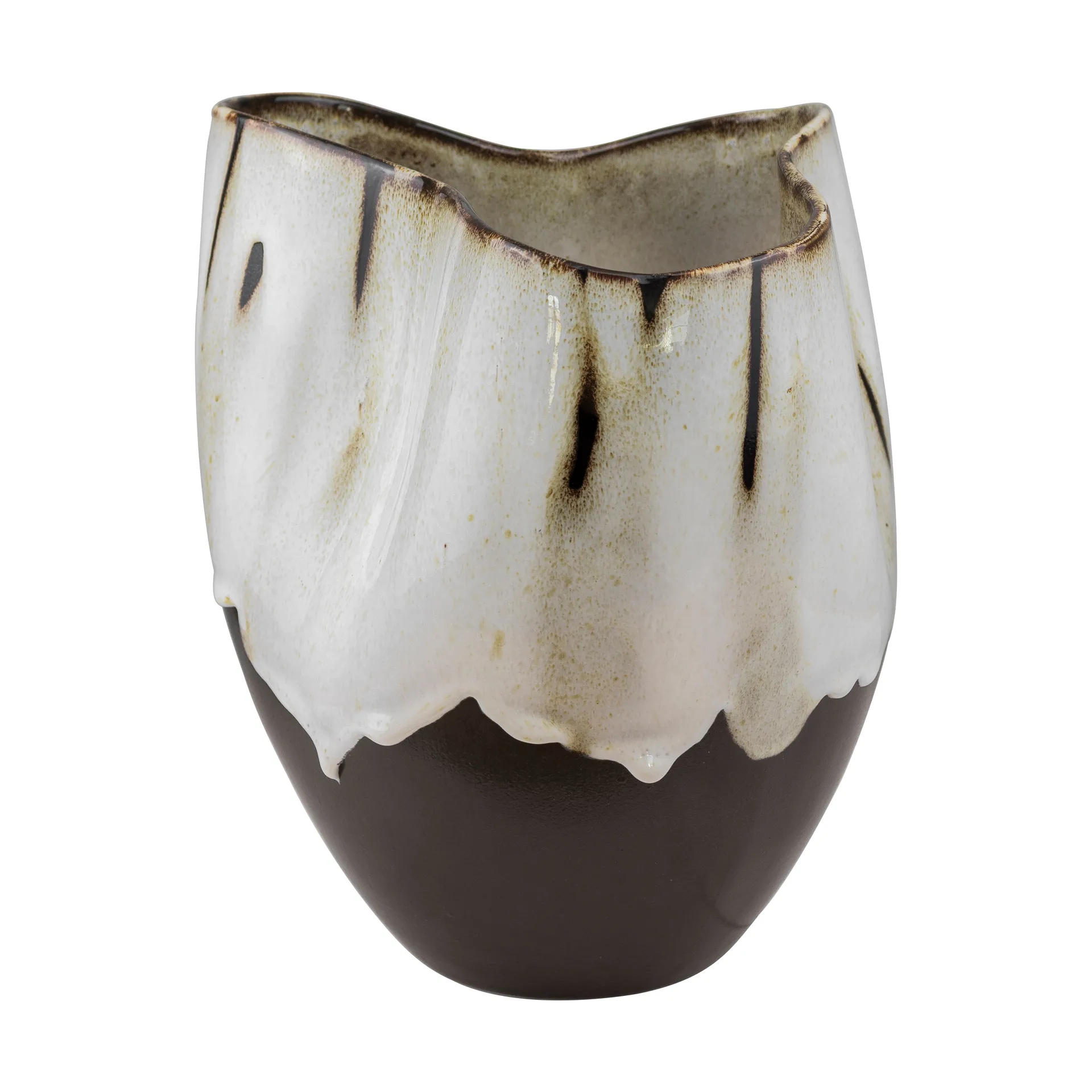 By Hand vase small 24.5 cm, Off-white Mette Ditmer
