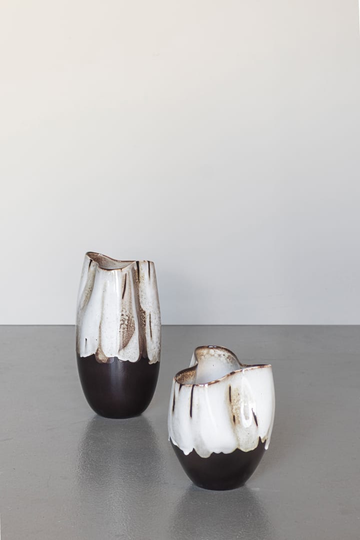 By Hand vase small 24.5 cm, Off-white Mette Ditmer