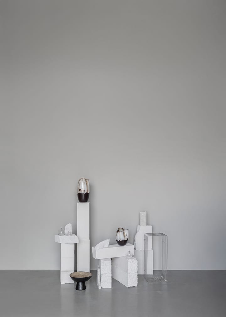 By Hand vase small 24.5 cm, Off-white Mette Ditmer