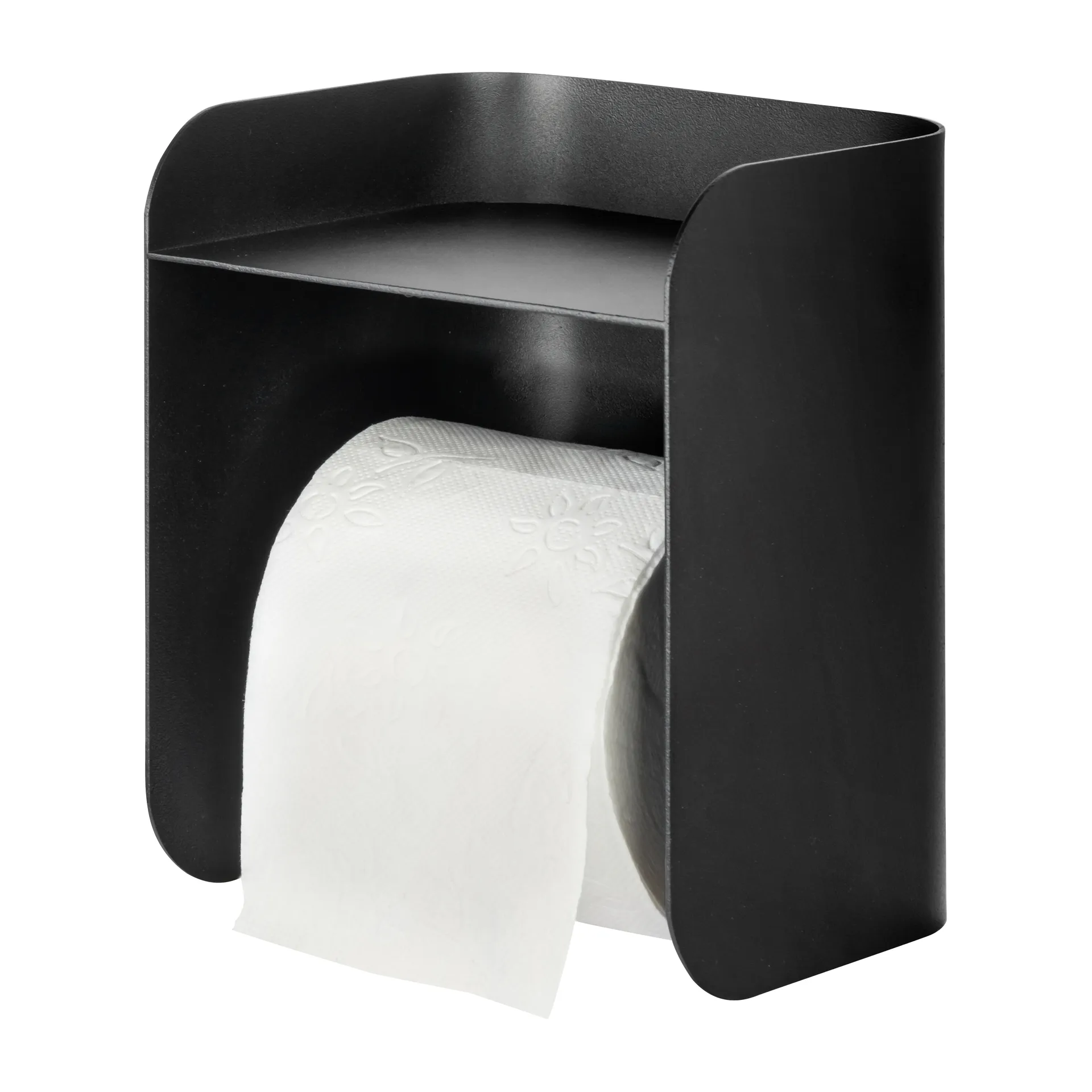 Carry toilet paper holder, Black Mette Ditmer