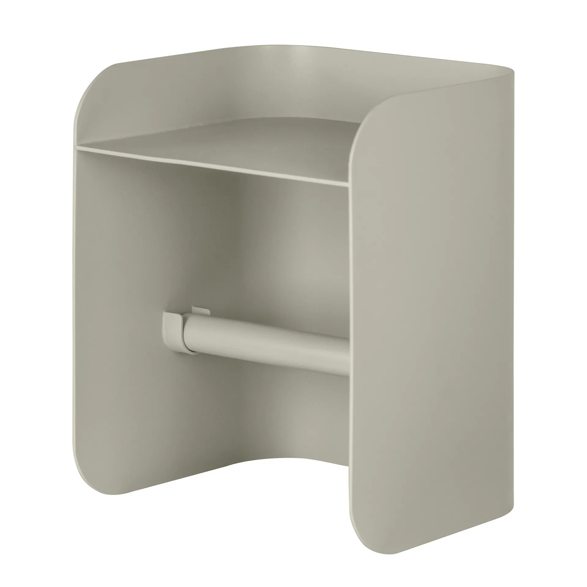 Carry toilet paper holder, Sand grey Mette Ditmer