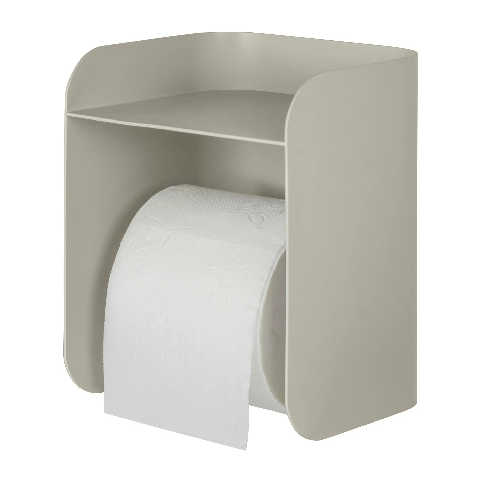 Carry toilet paper holder, Sand grey Mette Ditmer