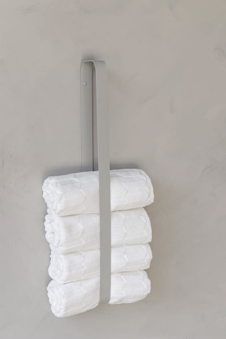 Carry towel hanger 52 cm - Sand grey - Mette Ditmer