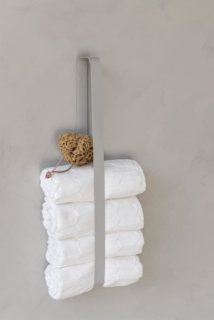 Carry towel hanger 52 cm - Sand grey - Mette Ditmer