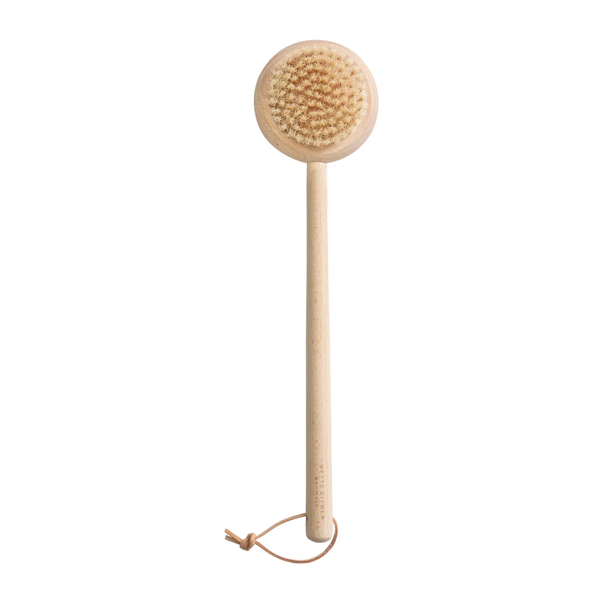 Clean body brush with handle, Natural Mette Ditmer