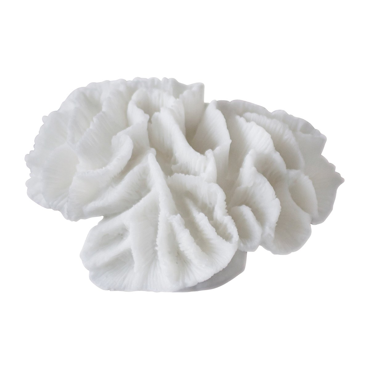 Mette Ditmer Coral gills White | Scandinavian Design | Porcelain figurines & sculptures | White