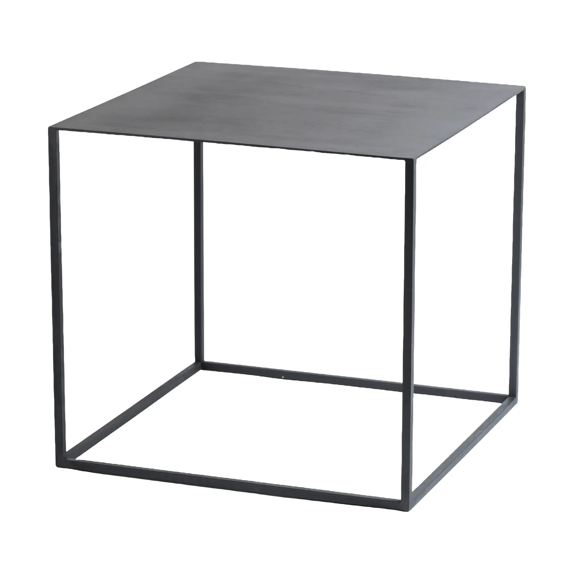 Cubic side table, Black, 43x43x40 cm Mette Ditmer
