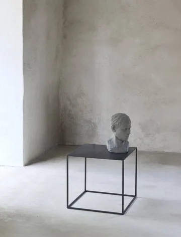 Cubic side table - Black, 43x43x40 cm - Mette Ditmer