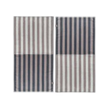 Disorder guest towel 2-pack - Off-white - Mette Ditmer