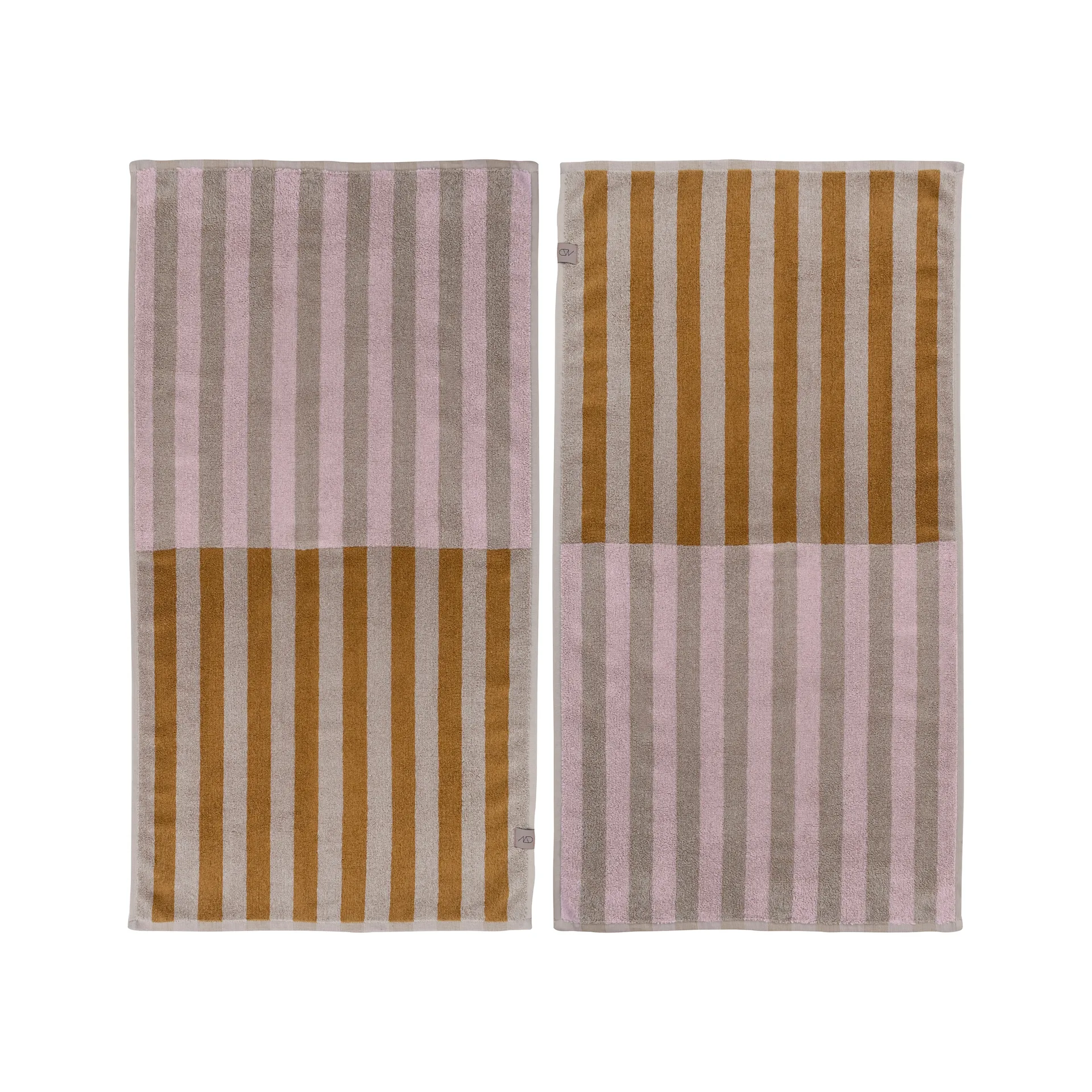 Disorder guest towel 2-pack, Powder rose Mette Ditmer