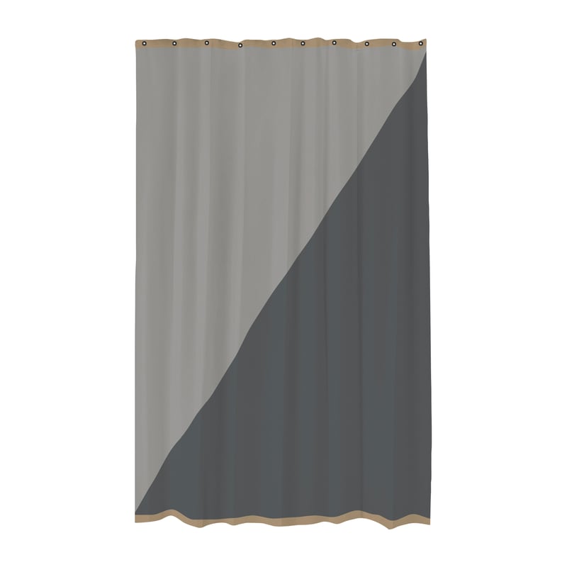 Mette Ditmer Duet duschdraperi 150x200 cm Grey