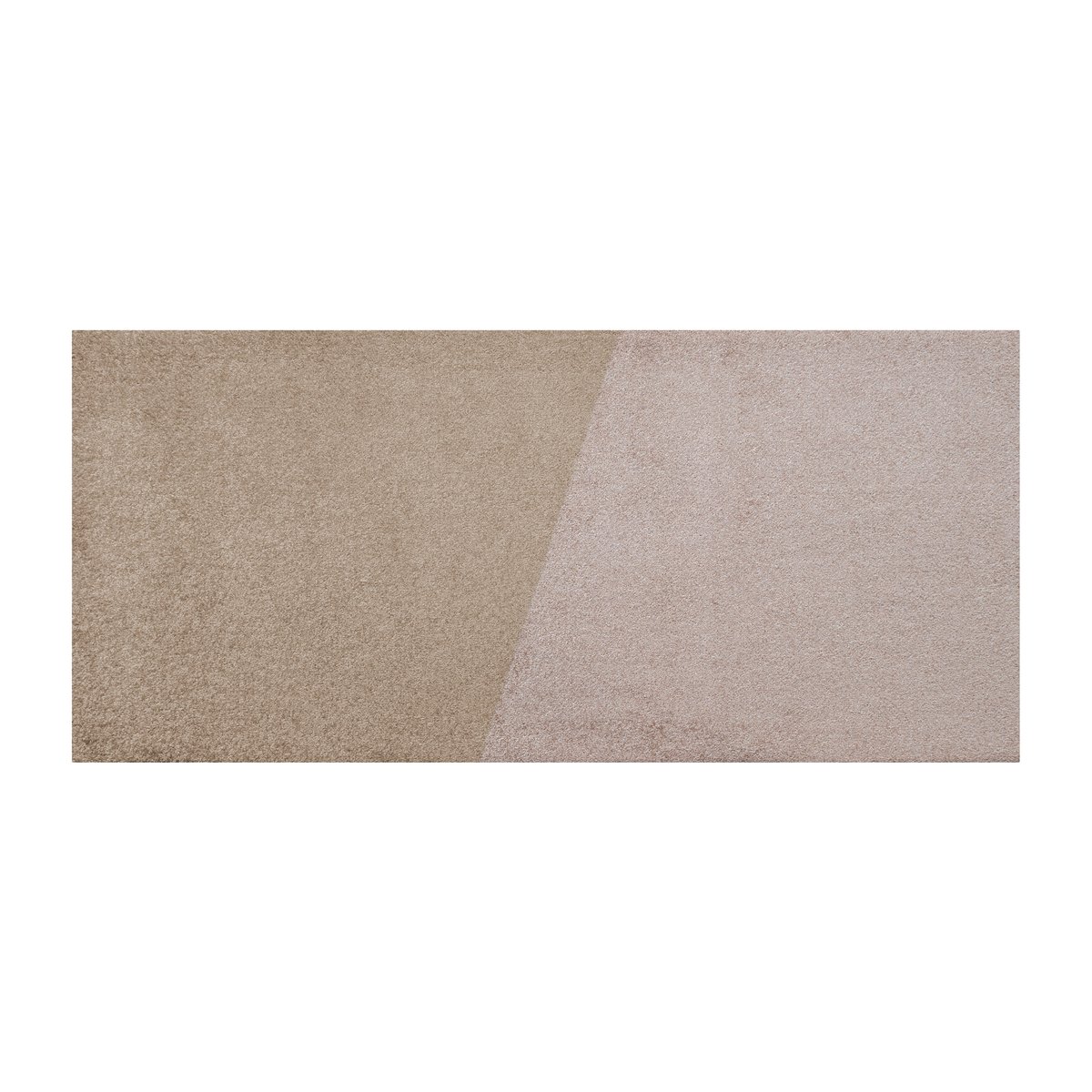 Mette Ditmer Duet rug allround Powder rose | Scandinavian Design | Plastic rugs | Pink