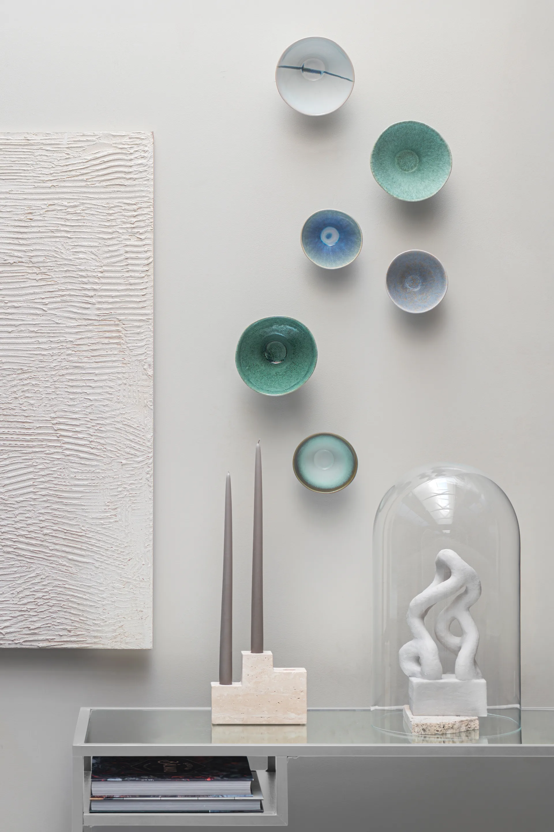 Elements bowl medium Ø15.5 cm 3 pieces, Green Mette Ditmer