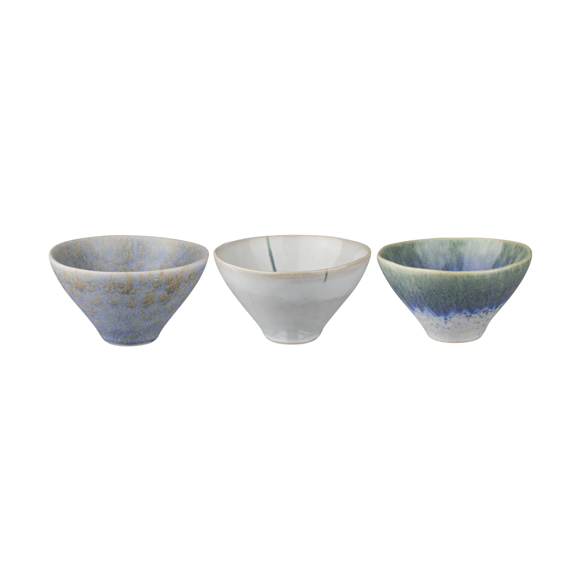 Elements bowl small Ø12 cm 3 pieces, Blue Mette Ditmer