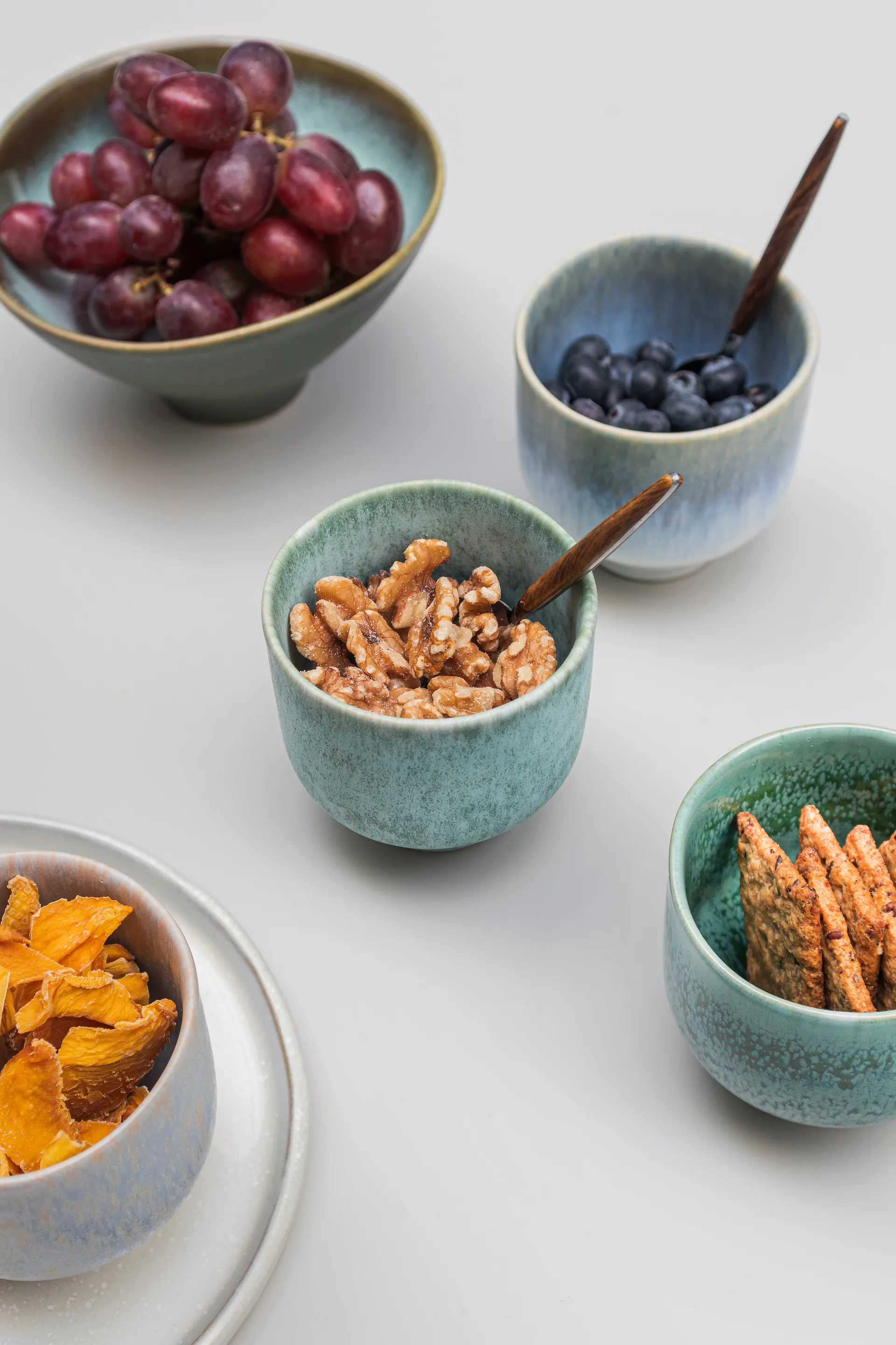 Elements mug 2-pack, Green Mette Ditmer