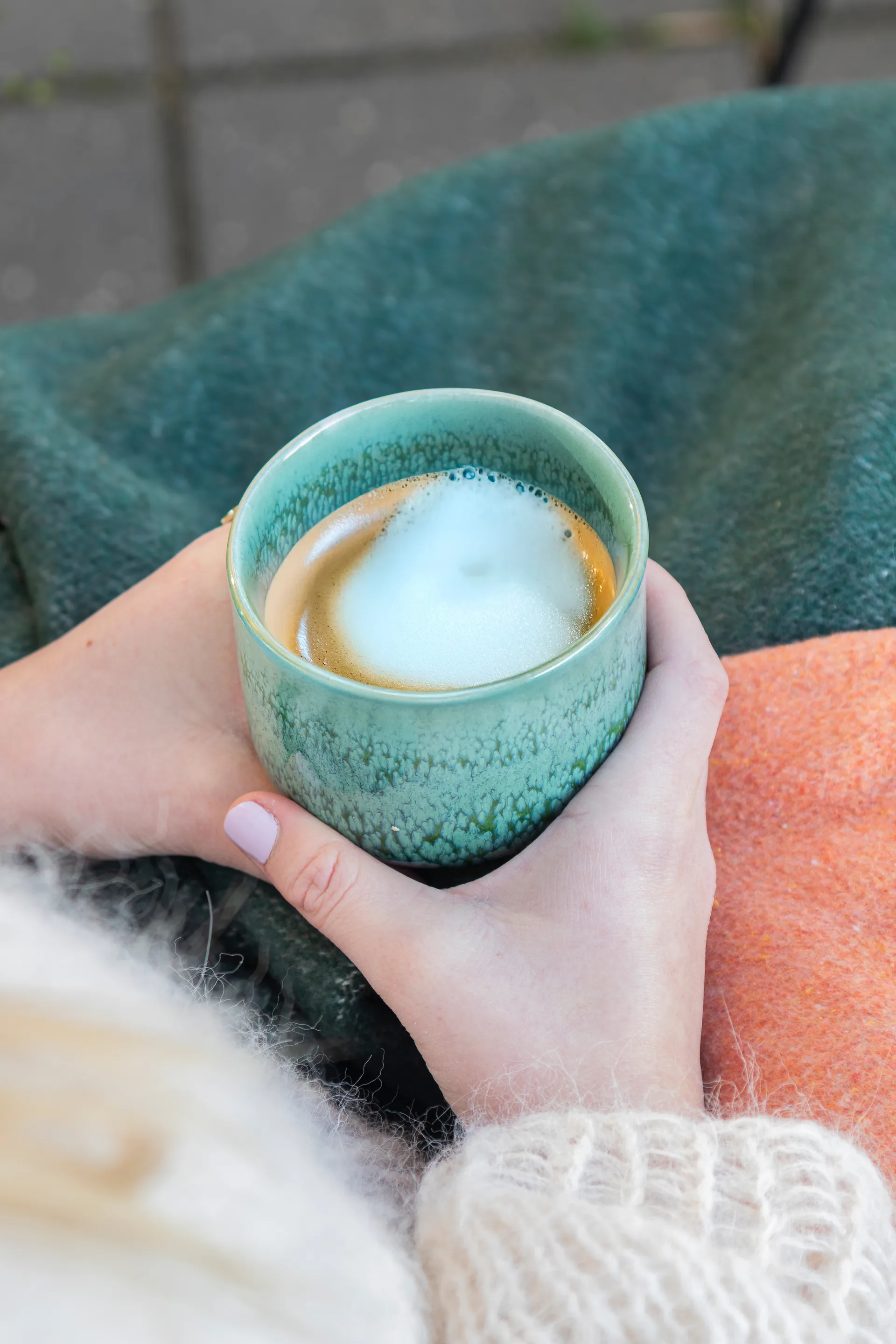 Elements mug 2-pack, Green Mette Ditmer