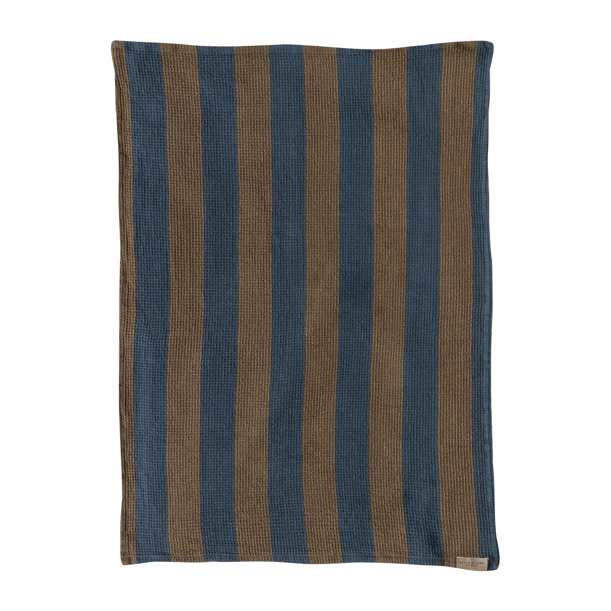 Mette Ditmer Elvira kitchen towel 50x70 cm Ochre | Scandinavian Design | Kitchen tea towels | Brown