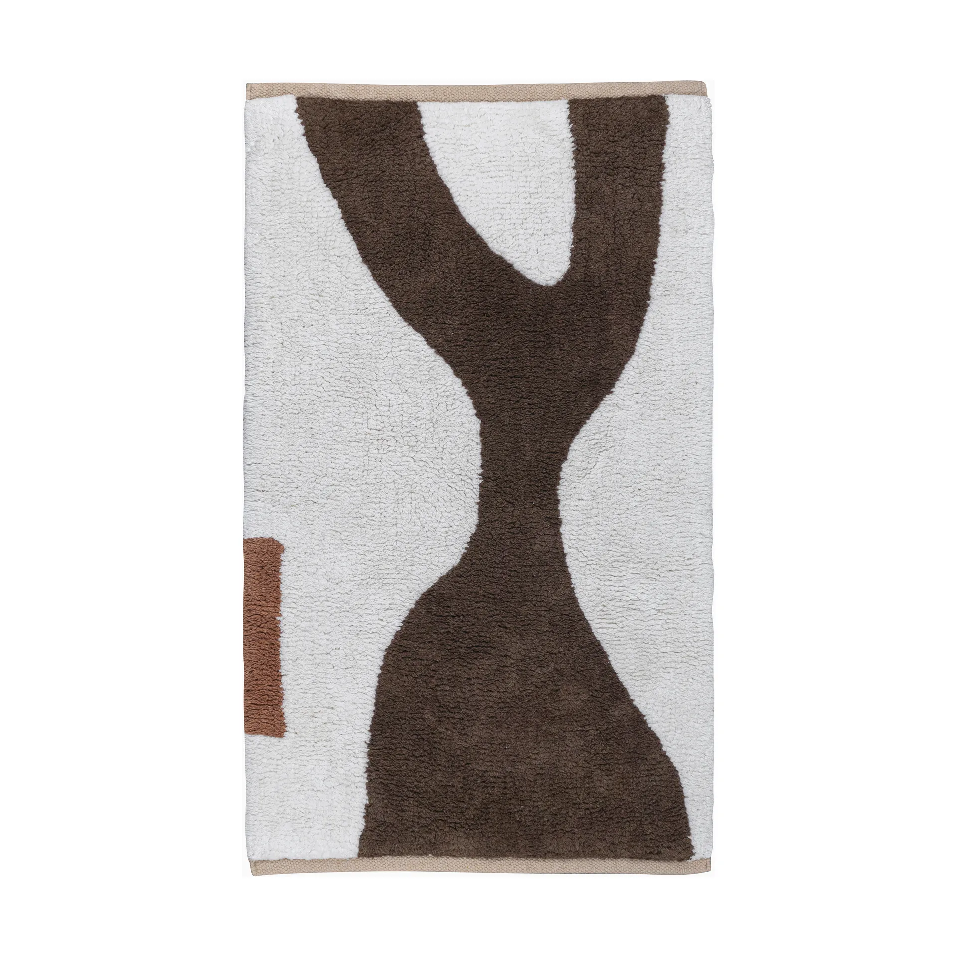 Figura mat rug, Brown, 70x150 cm Mette Ditmer