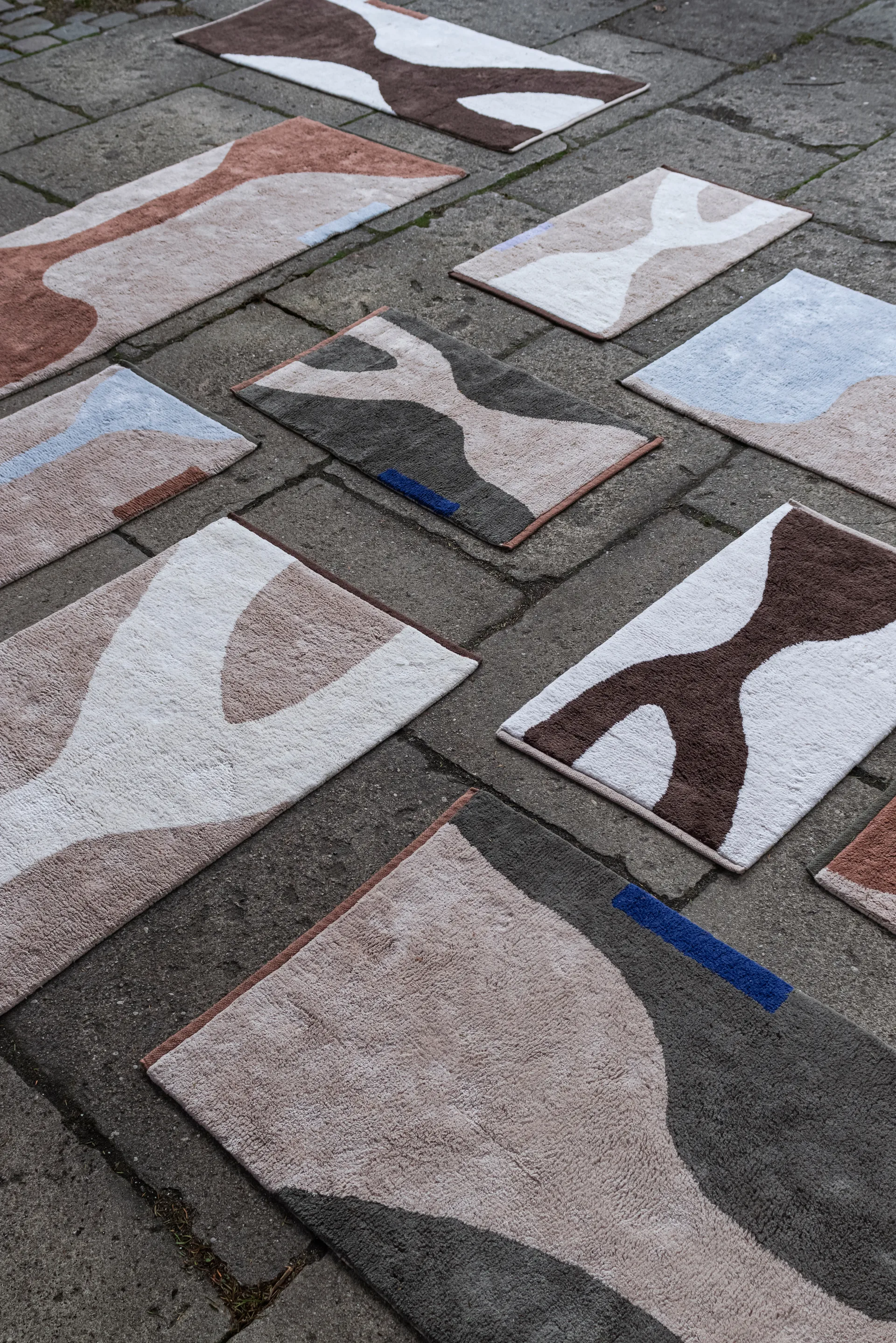 Figura mat rug, Sand, 50x80 cm Mette Ditmer