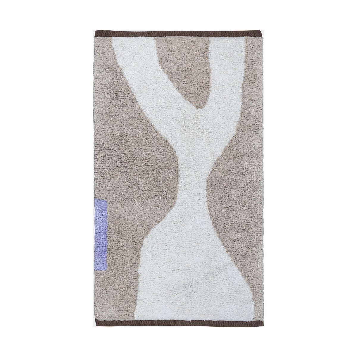 Mette Ditmer Figura mat rug Sand, 70x150 cm