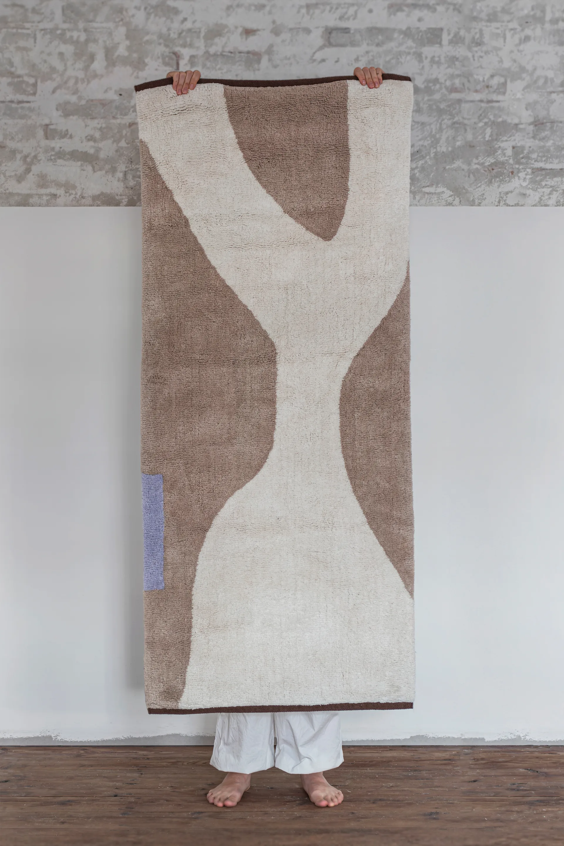 Figura mat rug, Sand, 70x150 cm Mette Ditmer