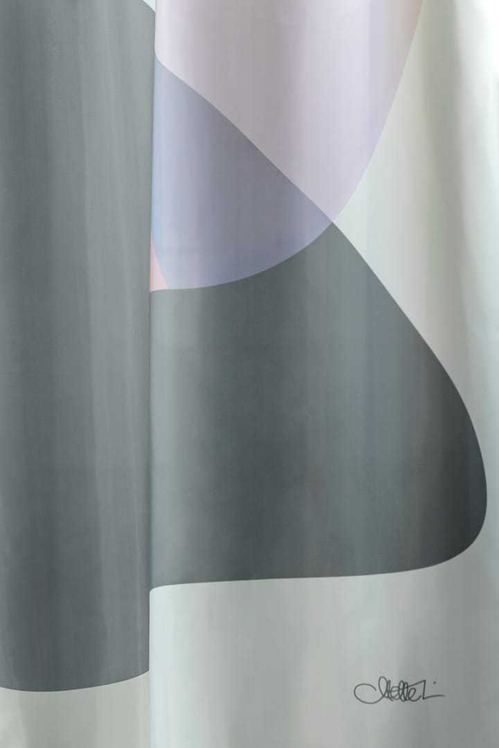 Gallery shower curtain 150x200 cm - Frost green - Mette Ditmer