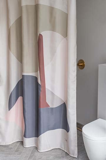 Gallery shower curtain 150x200 cm - Sand - Mette Ditmer