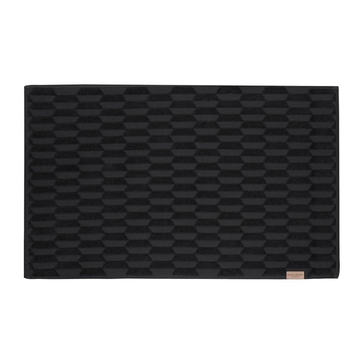 Geo bathroom mat 50x80 cm - Black - Mette Ditmer