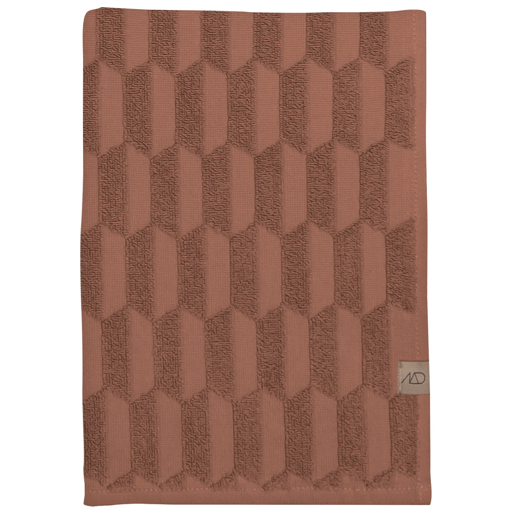 Geo towel 50x95 cm, blush Mette Ditmer