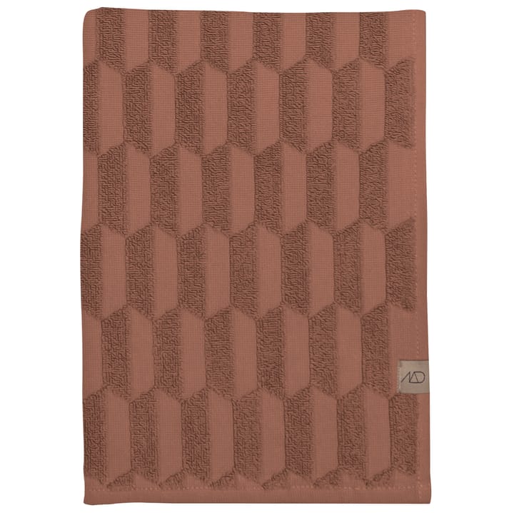 Geo towel 50x95 cm - blush - Mette Ditmer