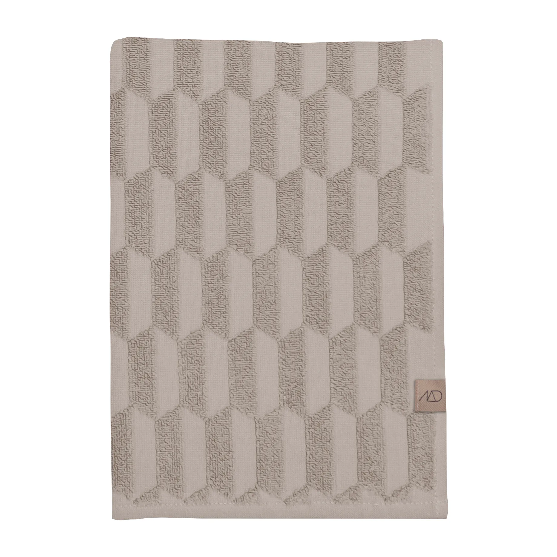 Geo towel 50x95 cm, Sand Mette Ditmer