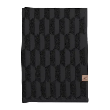 Geo towel 70x133 cm - Black - Mette Ditmer