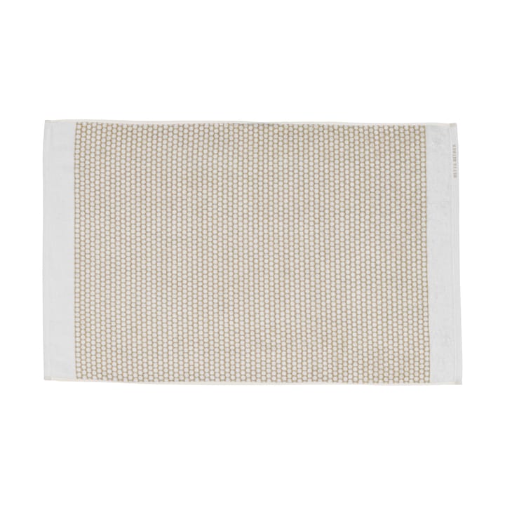 Grid bathroom rug 50x80 cm - Sand-off white - Mette Ditmer