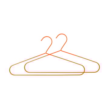 Hang-it hanger 2-pack - Orange - Mette Ditmer