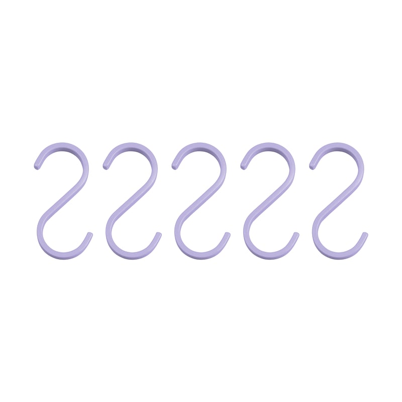 Mette Ditmer Hang-it hook 5-pack Lilac