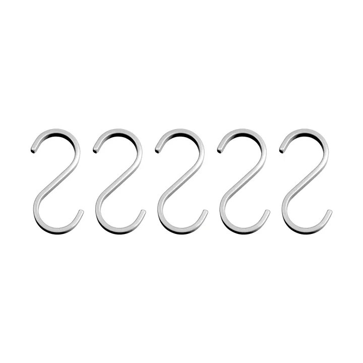 Hang-it hook 5-pack - Silver-coloured - Mette Ditmer