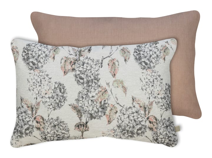 Hydrangea cushion 40x60 cm, Off-white-peach Mette Ditmer