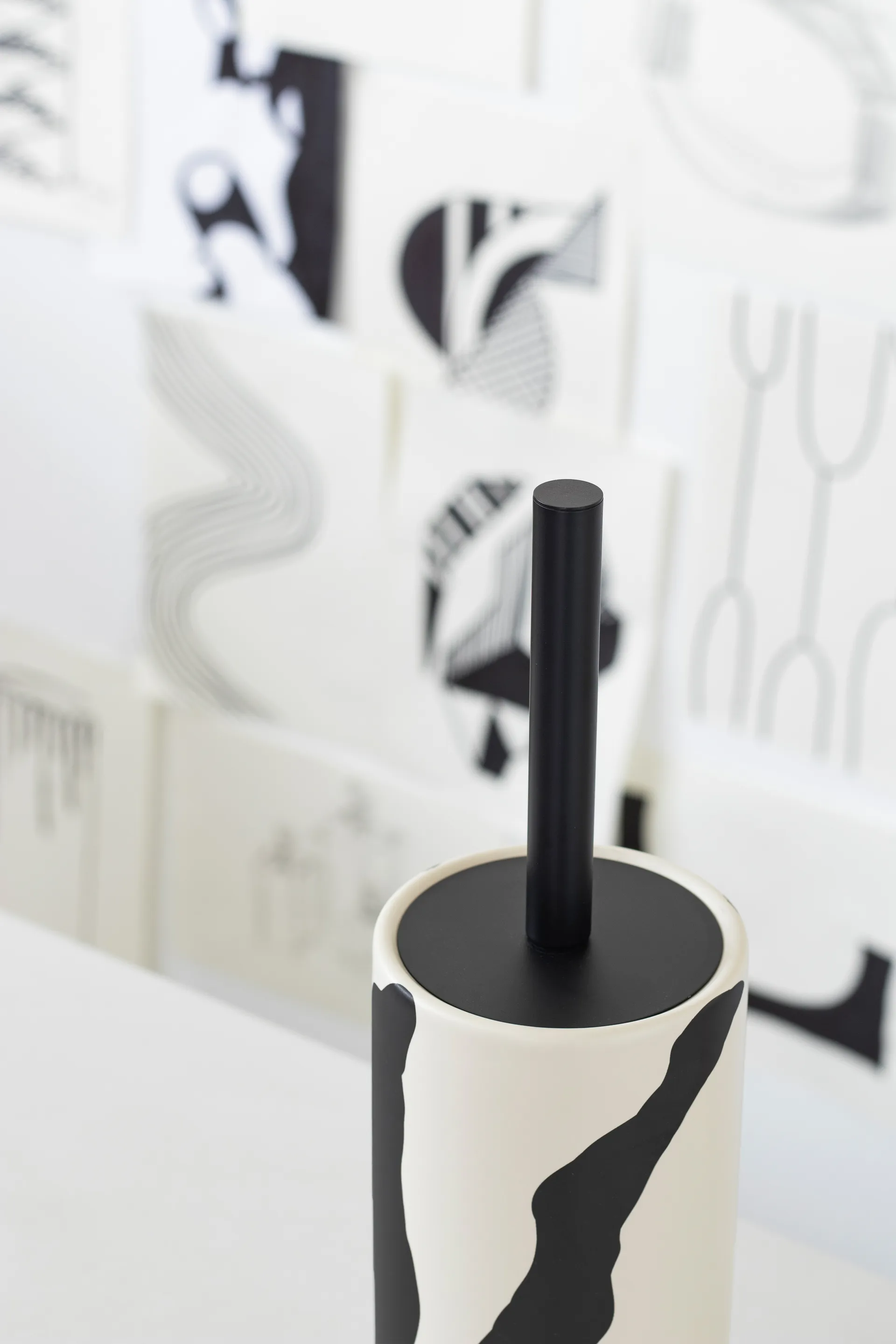 Icon toilet brush, Off-white Mette Ditmer