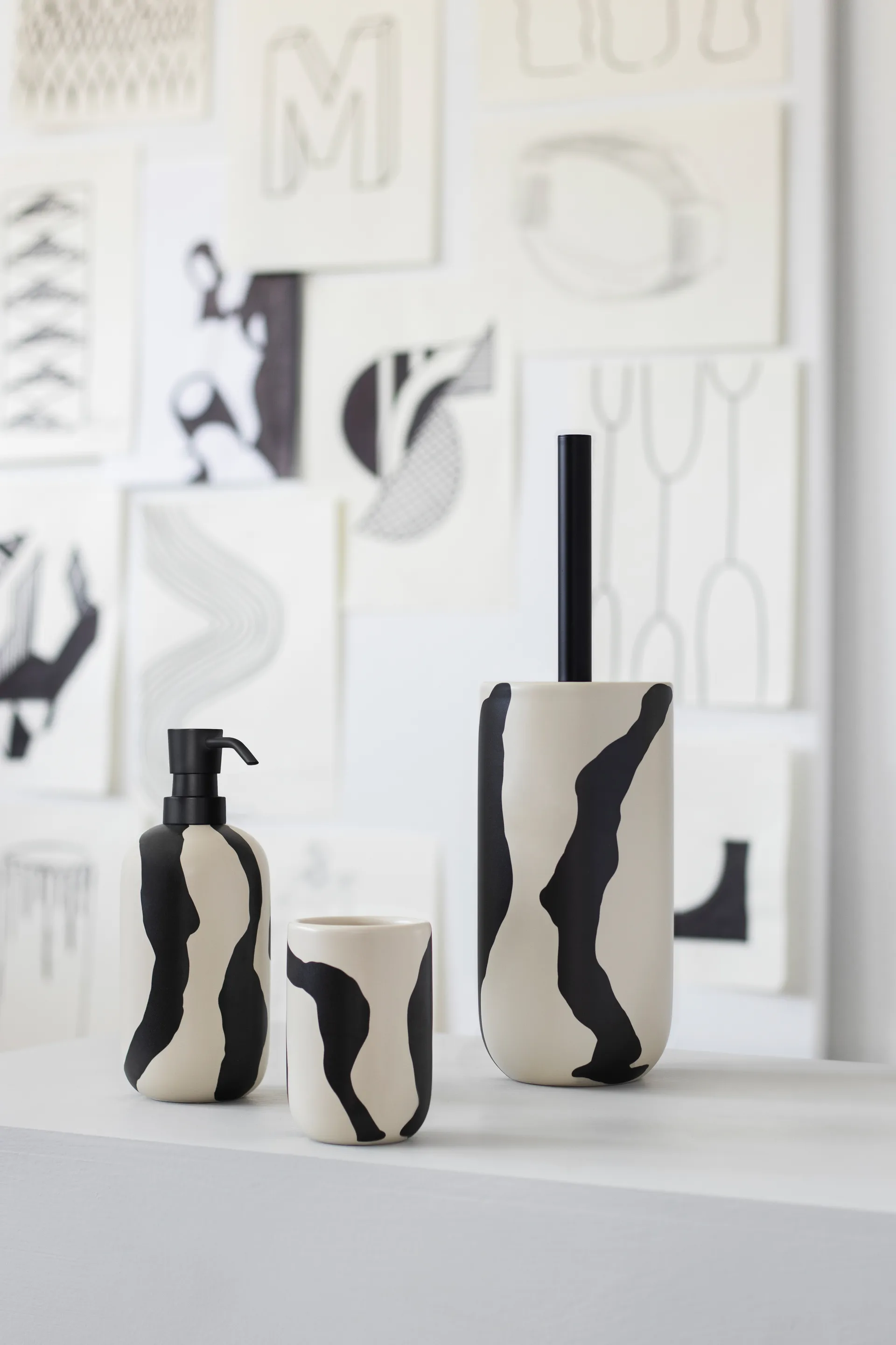 Icon toilet brush, Off-white Mette Ditmer