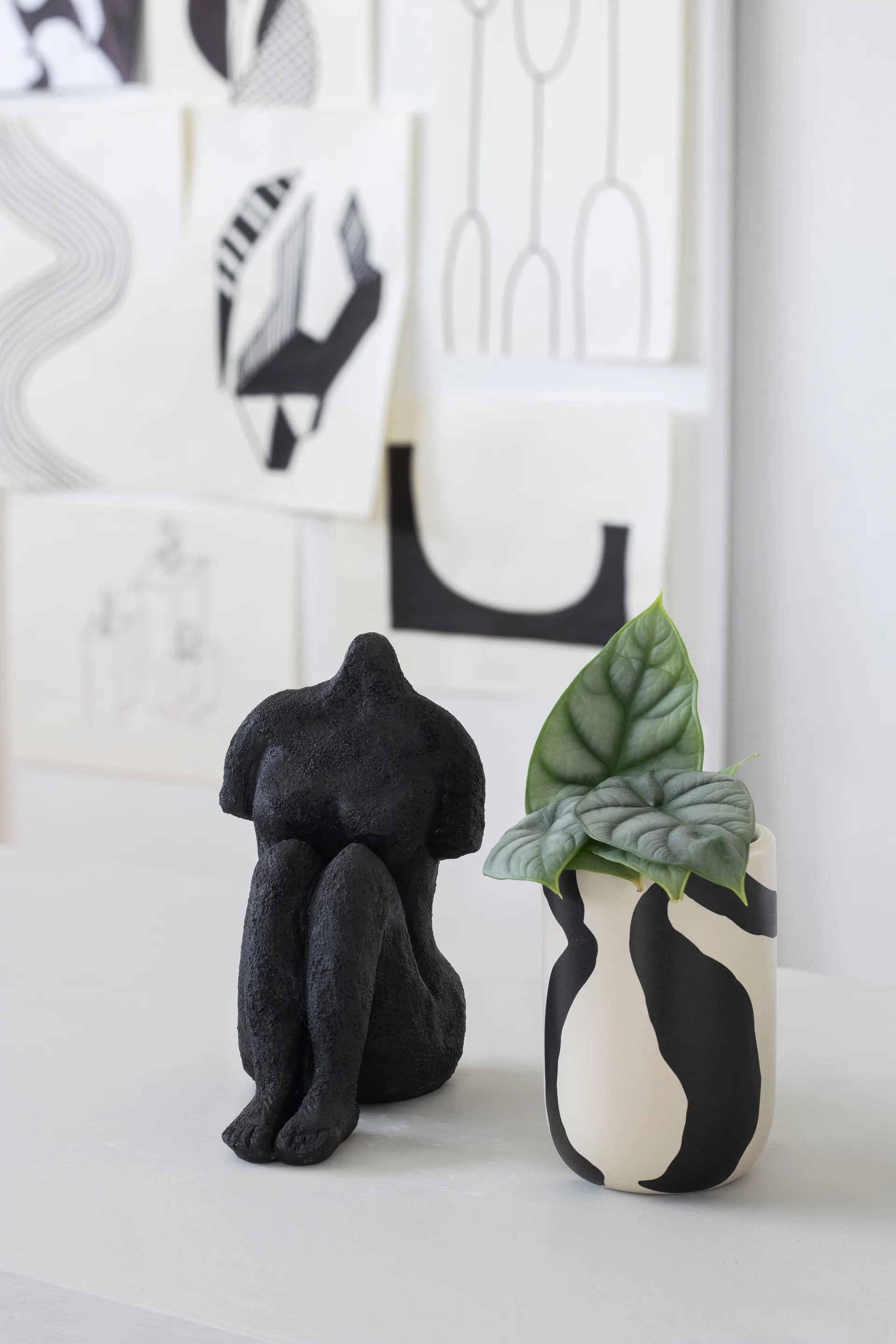 Icon toothbrush holder, Off-white Mette Ditmer