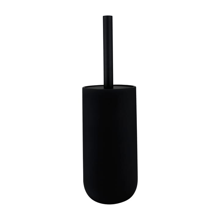 Lotus ceramic toilet brush - black - Mette Ditmer