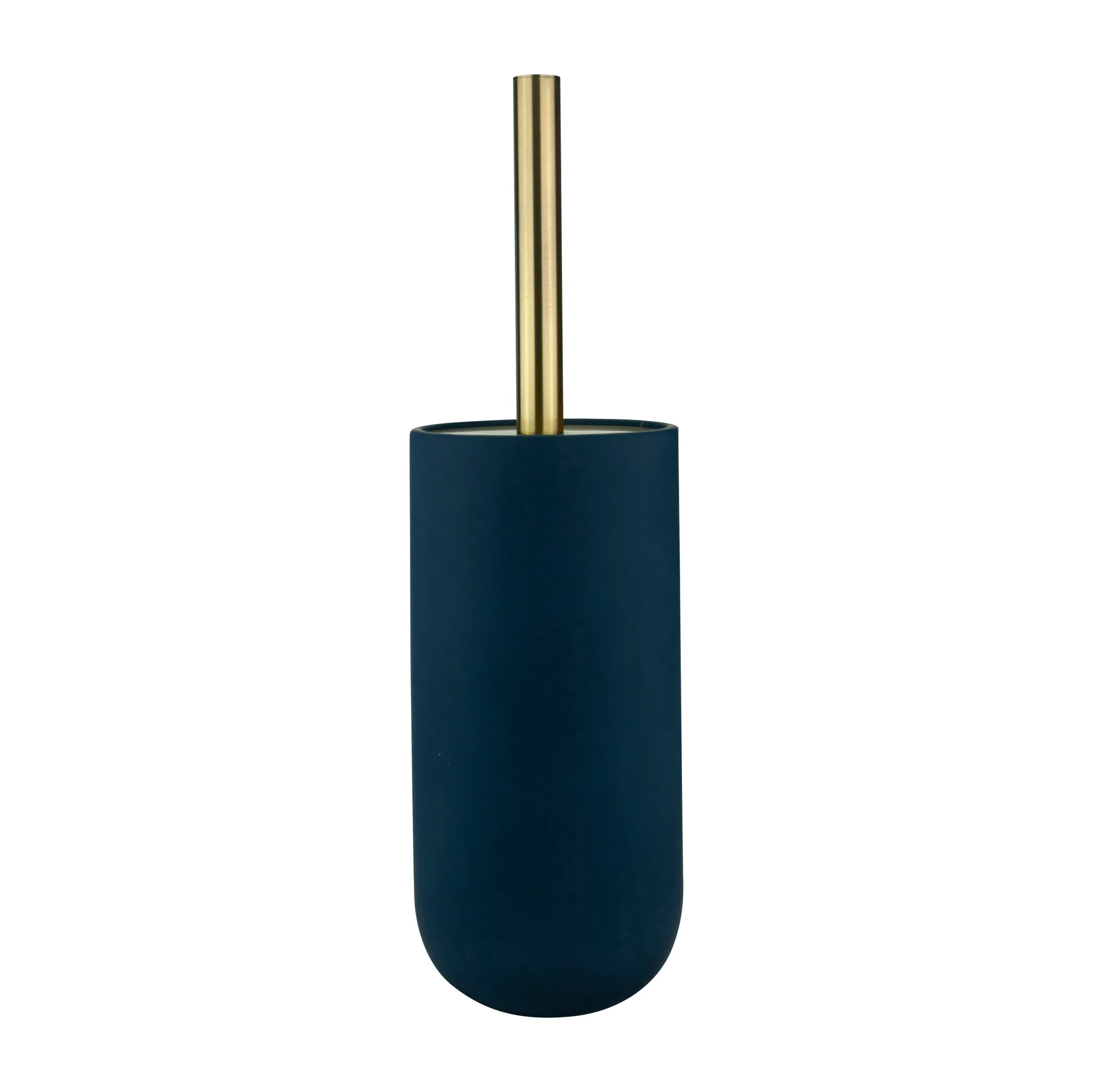 Lotus ceramic toilet brush, Midnight blue Mette Ditmer
