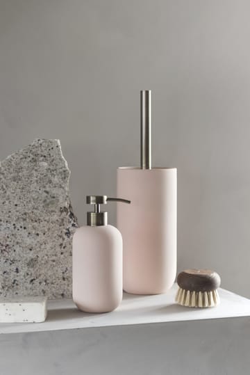 Lotus ceramic toilet brush - Powder rose - Mette Ditmer