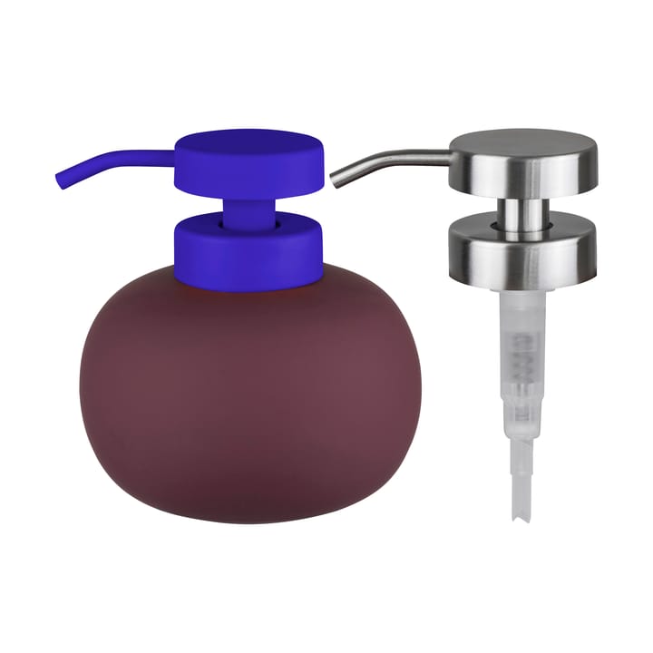 Lotus play soap pump low, incl. 2 pump heads - Wine - Mette Ditmer