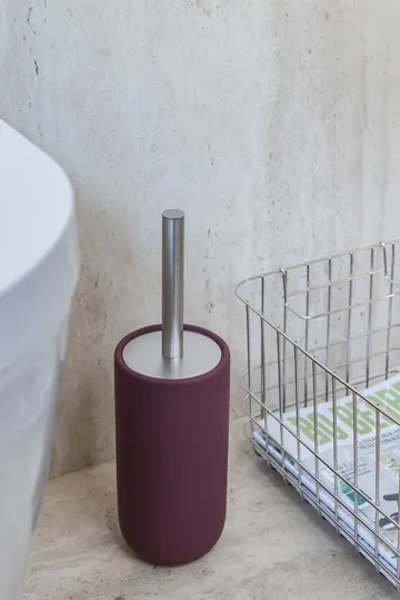 Lotus play toilet brush, incl. 2 toilet brush heads - Wine - Mette Ditmer
