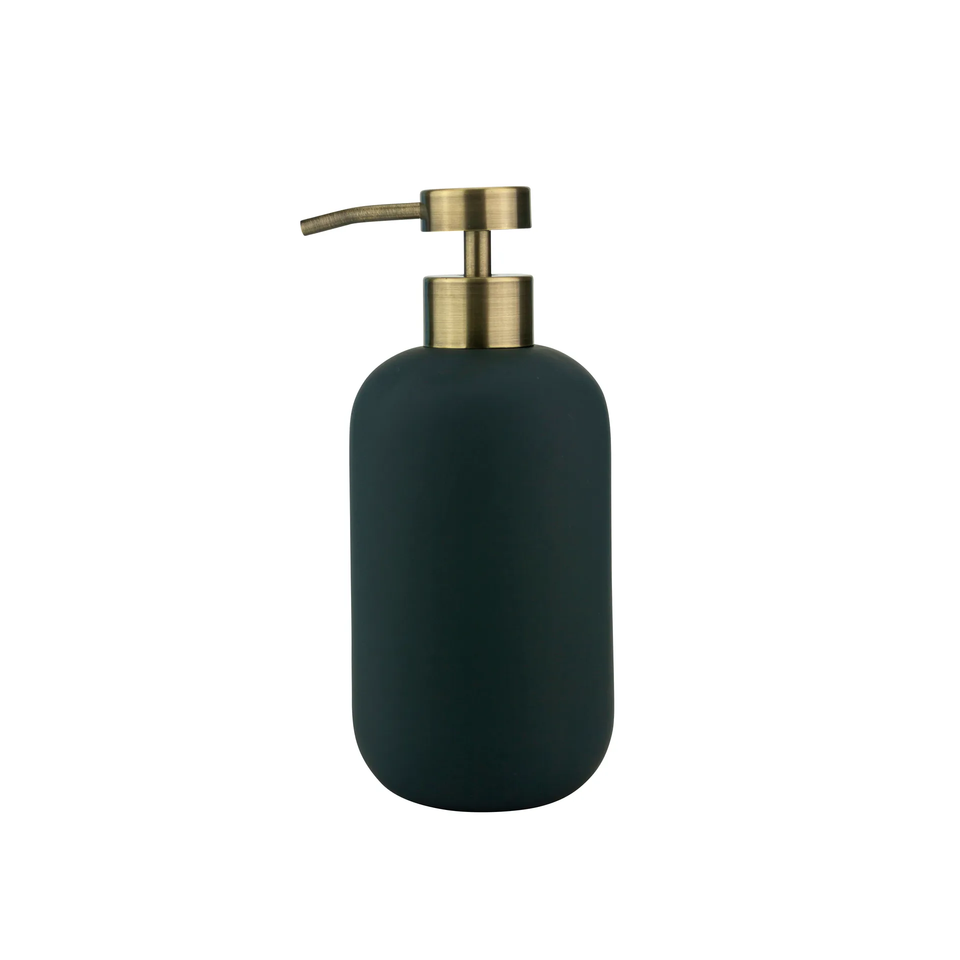 Lotus soap dispenser high, anthracite Mette Ditmer