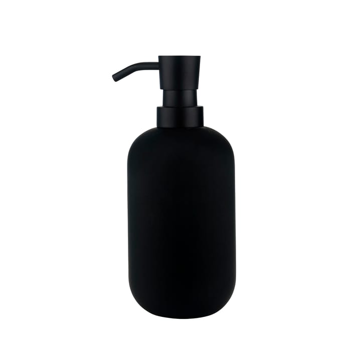 Lotus soap dispenser high - Black - Mette Ditmer