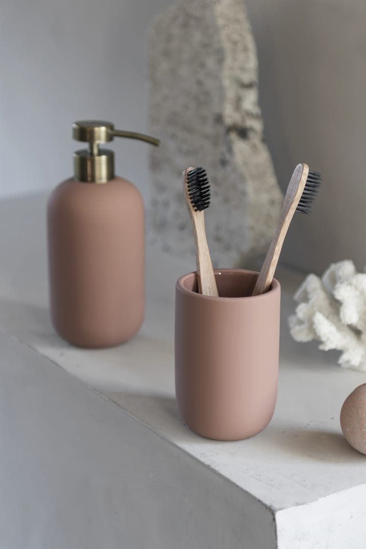 Lotus soap dispenser high, Blush Mette Ditmer