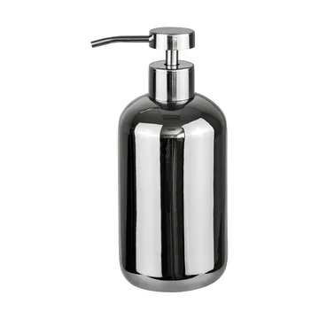Lotus soap dispenser high - Chrome - Mette Ditmer